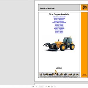 SERVICE MANUAL JCB Side Engine Loadalls