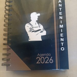 AGENDA PERSONALIZADA PARA MECANICOS DE MAQUINARIA PESADA 2026