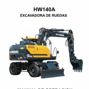 MANUAL DE OPERACION EXCAVADORA DE CADENAS HYUNDAI HW140A-ESPAÑOL