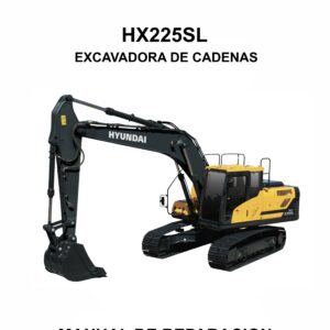 MANUAL DE REPARACION EXCAVADORA DE CADENAS HYUNDAI HX225SL-ESPAÑOL