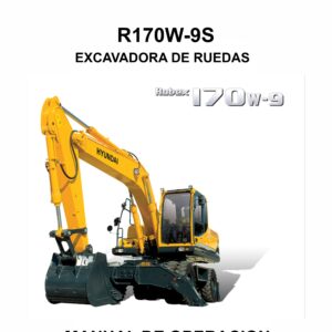 MANUAL DE OPERACION EXCAVADORA DE RUEDAS HYUNDAI R170W-ESPAÑOL