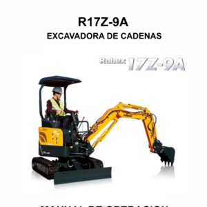 MANUAL DE OPERACION EXCAVADORA DE CADENAS HYUNDAI R17Z-9A-ESPAÑOL