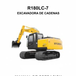 MANUAL DE OPERACION EXCAVADORA DE CADENAS HYUNDAI R180LC-7-ESPAÑOL (copia)