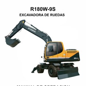 MANUAL DE OPERACION EXCAVADORA DE RUEDAS HYUNDAI R180W-ESPAÑOL