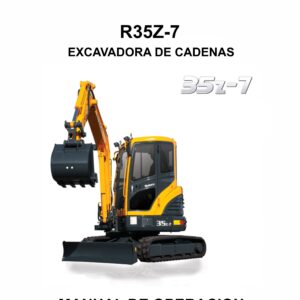 MANUAL DE OPERACION EXCAVADORA DE CADENAS HYUNDAI R35Z-7-ESPAÑOL