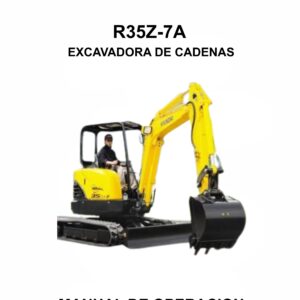MANUAL DE OPERACION EXCAVADORA DE CADENAS HYUNDAI R35Z-7A-ESPAÑOL