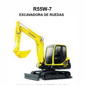 MANUAL DE OPERACION EXCAVADORA DE RUEDAS HYUNDAI R55W-7-ESPAÑOL