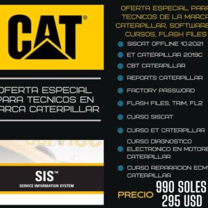 OFERTA ESPECIAL PARA TECNICOS CATERPILLAR