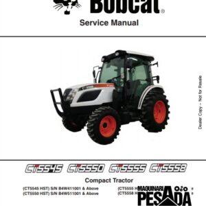 CT5545, CT5550, CT5555, CT5558 Compact Tractor (CT5545 HST) SN B4W411001 & Above