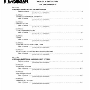 SERVICE MANUAL EH30.B - EH35.B CRAWLER EXCAVATOR