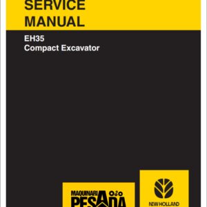 SERVICE MANUAL EH35 Compact Excavator