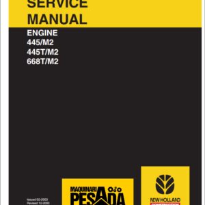 SERVICE MANUAL ENGINE 445/M2 - 445T/M2 - 668T/M2