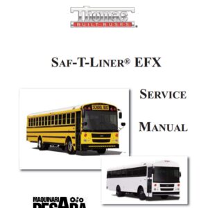 FREIGHTLINER SAF-T-LINER® EFX WORKSHOP MANUAL