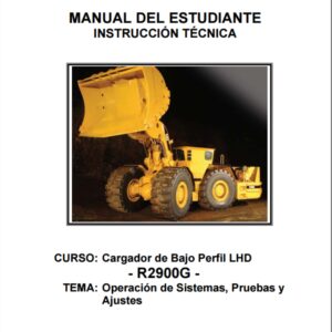 MANUAL DEL ESTUDIANTE Cargador de Bajo Perfil LHD - R2900G