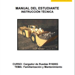 MANUAL DEL ESTUDIANTE  Cargador de Bajo Perfil R1600G