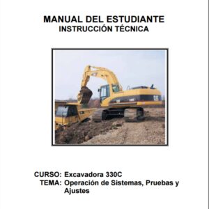 MANUAL DEL ESTUDIANTE Excavadora 330C
