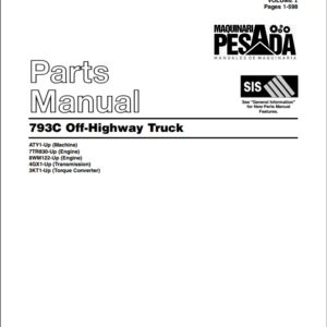 PARTS MANUAL 793C Off-Highway Truck Vol1