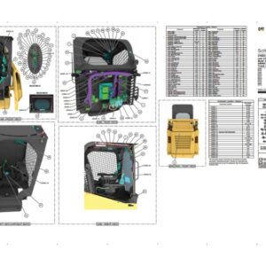 SKID STEER LOADER HYDRAULIC AND ELECTRICAL DIAGRAMS