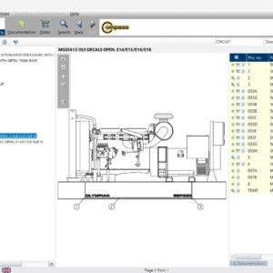 Olympian Compass Olympian Generator Sets Spare Parts Catalog