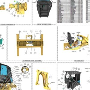 BACKHOE LOADER HYDRAULIC AND ELECTRICAL DIAGRAMS