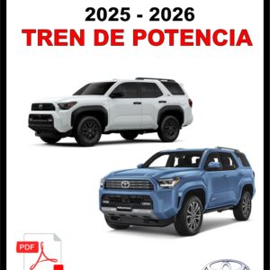 TOYOTA 4RUNNER TREN DE POTENCIA 2025-2026